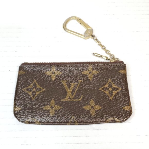 Louis Vuitton Monogram Key Pouch lux59-093025 - Picture 1 of 7